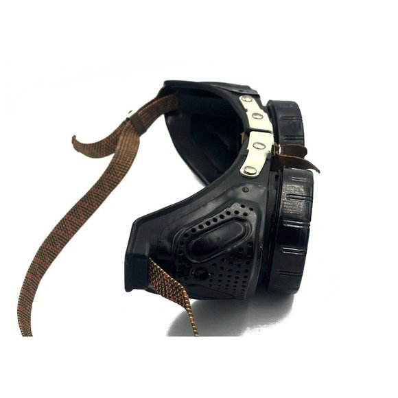 Antique Sellstrom Goggles Safety Glasses Vtg Old Rockabilly Dieselpunk Steampunk - Picture 4 of 5